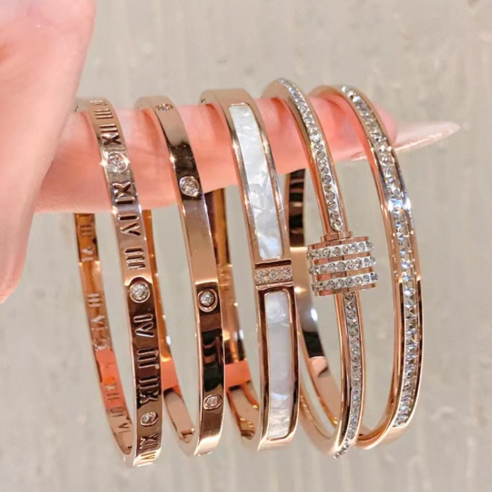 ✨ Sparkling Crystal Bracelet Set – Elegant & Affordable! 💎