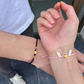 HeartCharm™ Friendship Bracelets – Gold Heart Duo