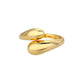 Bold Gothic Rings with Muscle Hand Design