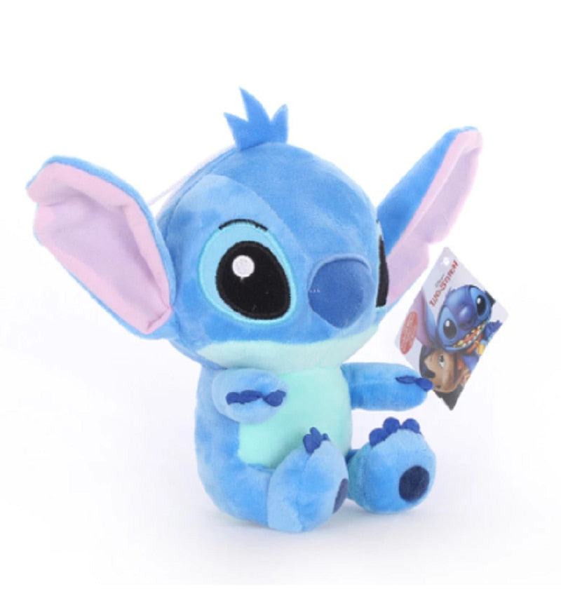 20cm Disney Lilo &amp; Stitch Couple Models Cartoon Stuffed Plush Dolls Anime Plush Baby Toys Pendant Toys Kawaii Kids Birthday Gift