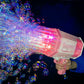 69-hole colorful light hand-held bubble machine