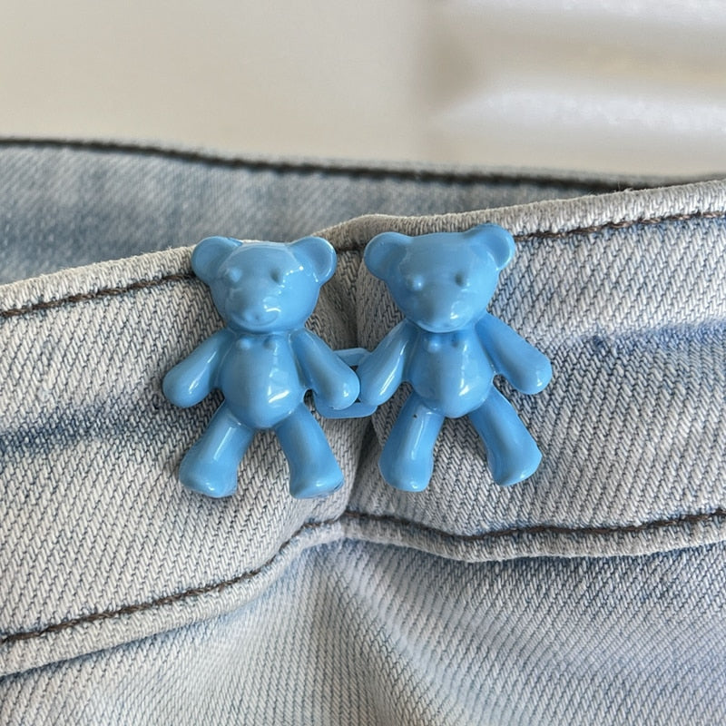 Detachable Colorful Bear Metal