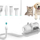 Pet Grooming Kit & Vacuum Suction with 5 Proven Grooming Tools for Dogs Cats or Other Animals