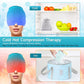 Form Fitting Gel Ice Headache Migraine Relief Hat Cold Compress Therapy Cap