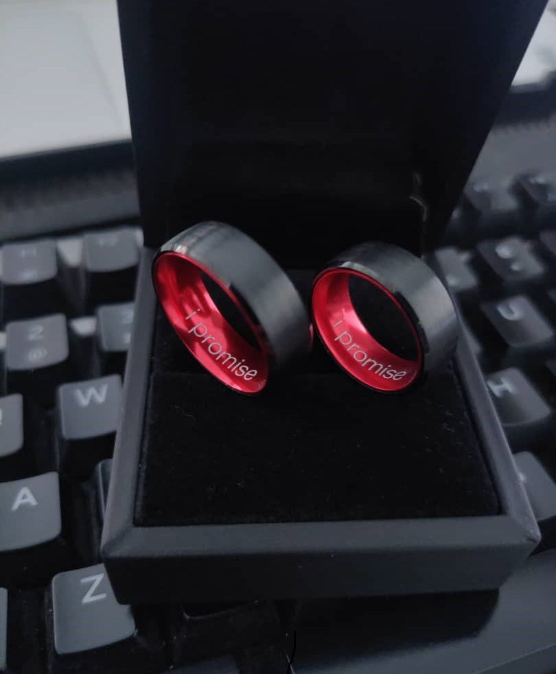 Engraved Couple Rings