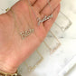 Christmas Gift Personalized Shiny Diamond Name Necklace Sparkling Necklace MelodyNecklace