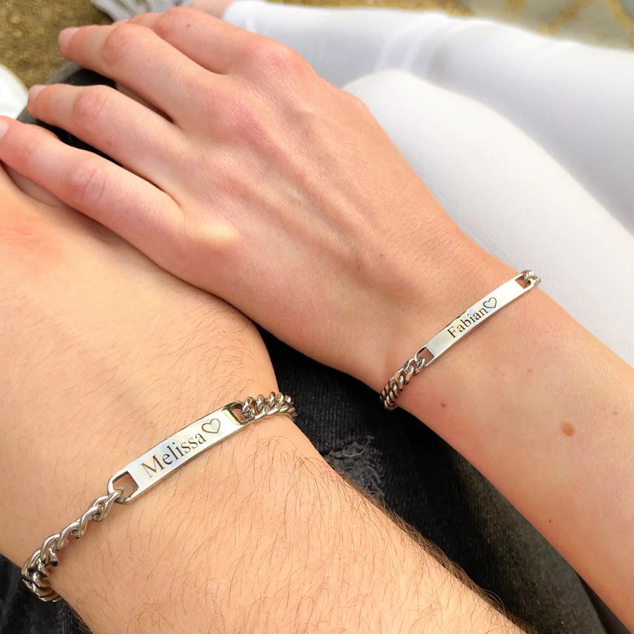 Personalized Couple Bracelets